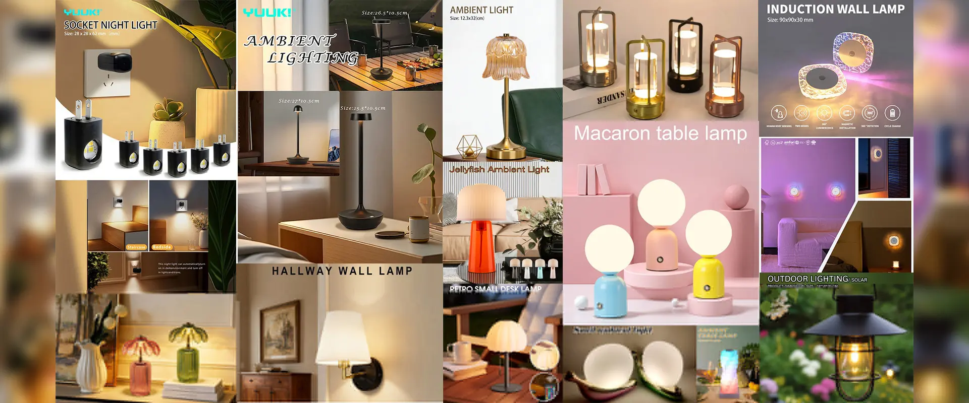 Đèn bàn - Hội chợ Canton - Đèn LED