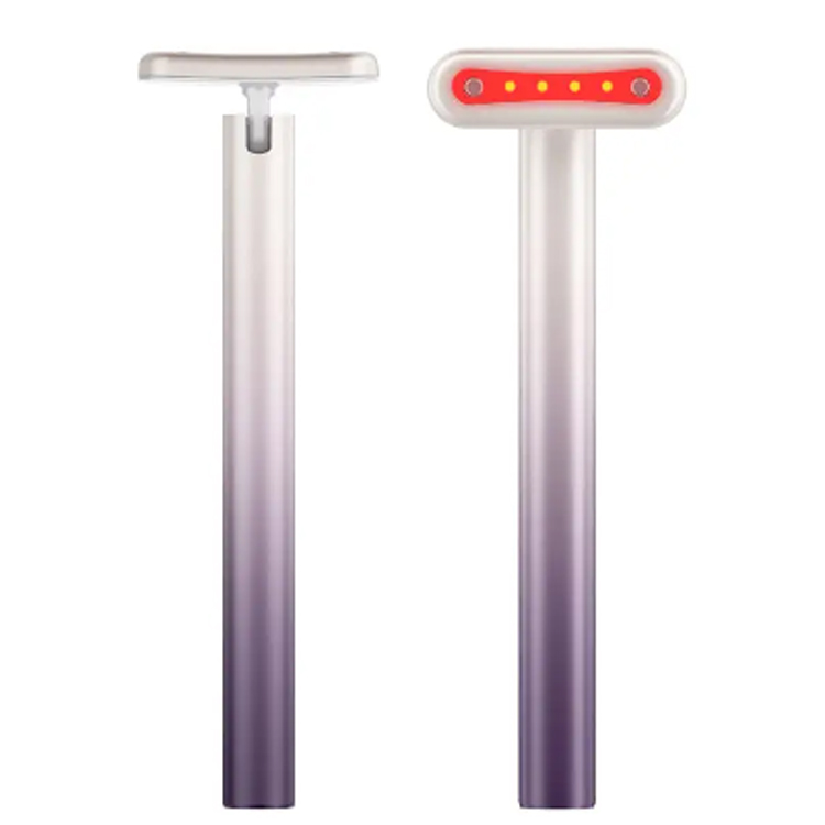 360 độ xoay 4 trong 1 Chăm sóc da màu đỏ Massager