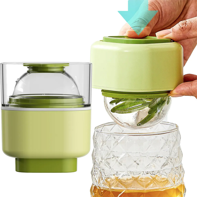 Máy tạo bóng 3d Ice Ball Maker Silicone Ice Ball