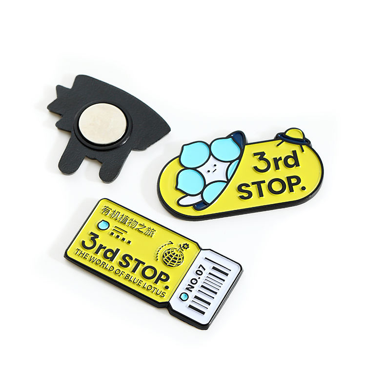 Nam châm tủ lạnh kim loại tùy chỉnh dập nổi 3d Usa dễ thương