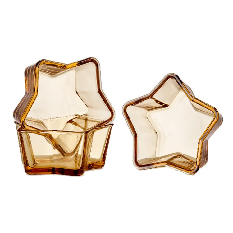 Các món và đĩa của Amber Fruit khay đặt Candy Snack Bowl