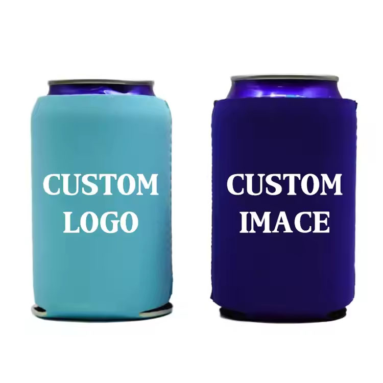 Chai bia làm mát coozies uống cao cấp cao su có thể