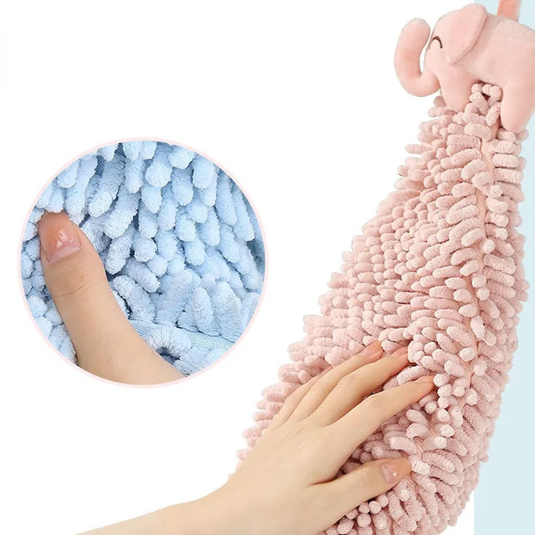 Phòng tắm phòng tắm nhà bếp rag chenille khăn tay