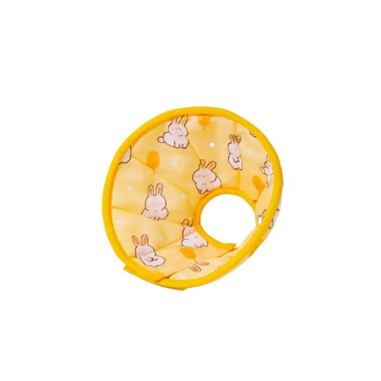 Cổ áo thoải mái sau khi chống trói đầu vào nắp thú cưng