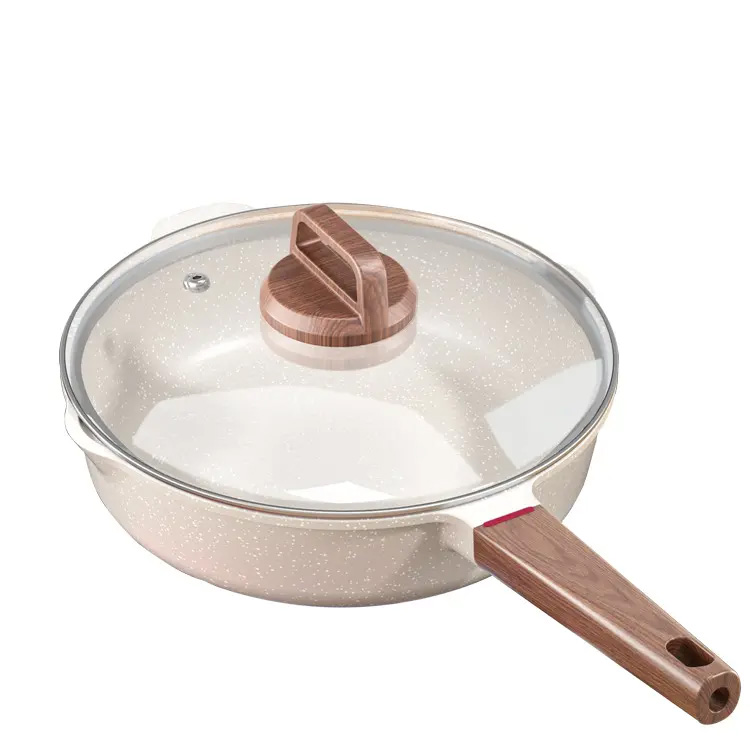 Nấu ăn chảo pancake trứng hiện đại của gia đình hiện đại