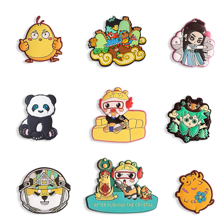 Tùy chọn Logo tùy chỉnh trang trí Có sẵn Nam châm tủ lạnh PVC