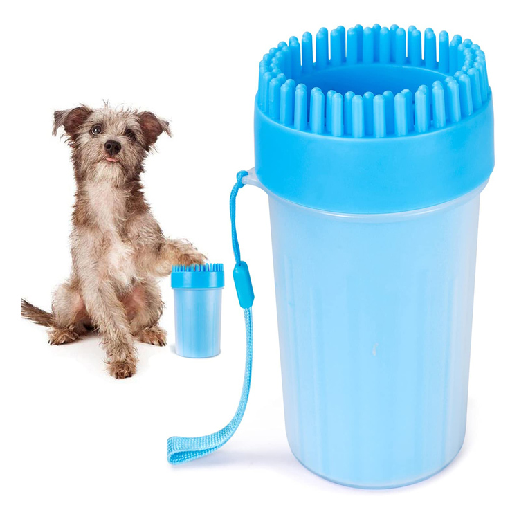 Máy giặt chải lông thú cưng di động Dog Paw Cleaner