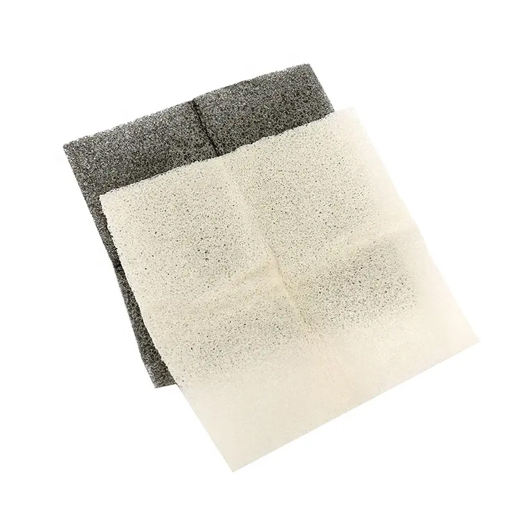 Mặt làm sạch khăn konjac square square konjac sponge