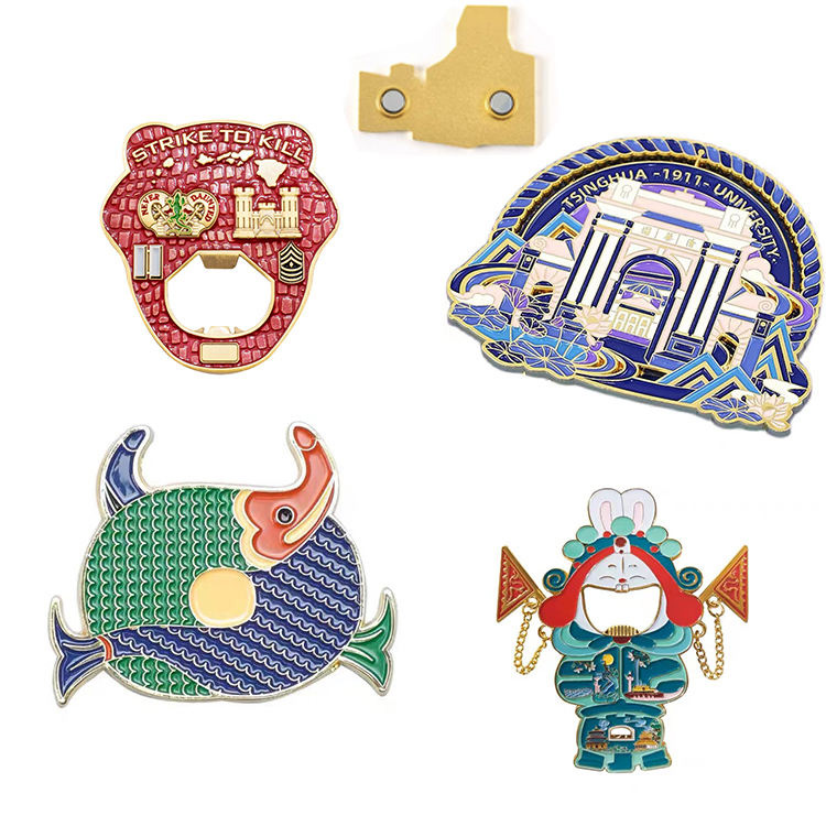 Nam châm tủ lạnh kim loại long lanh Nam châm tủ lạnh khuyến mại