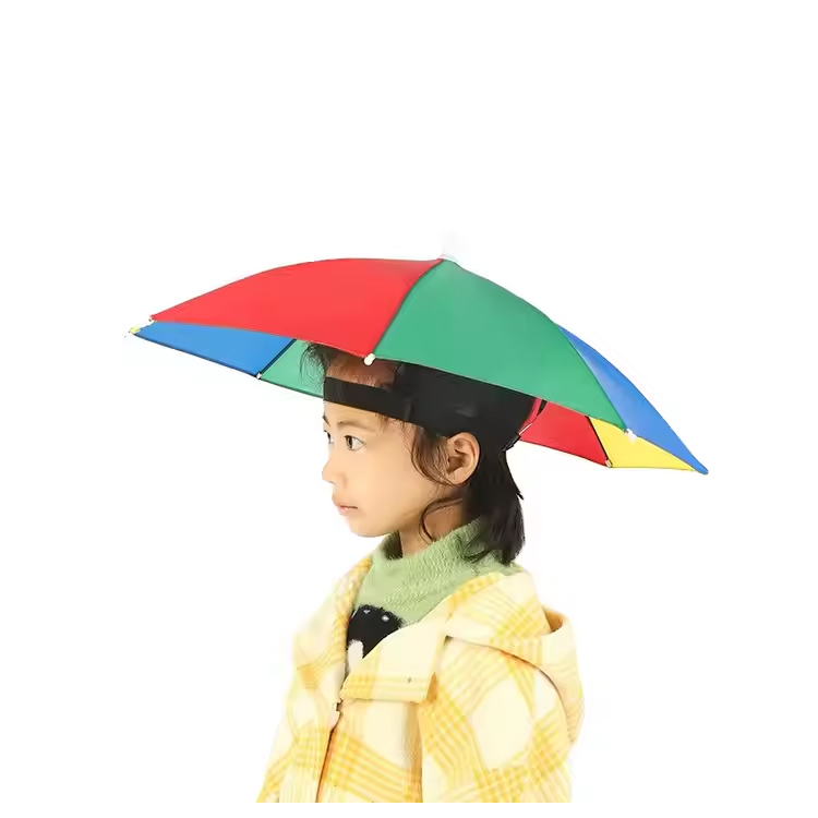 Đầu clip trên chiếc ô có thể gập lại chiếc ô có thể gập lại