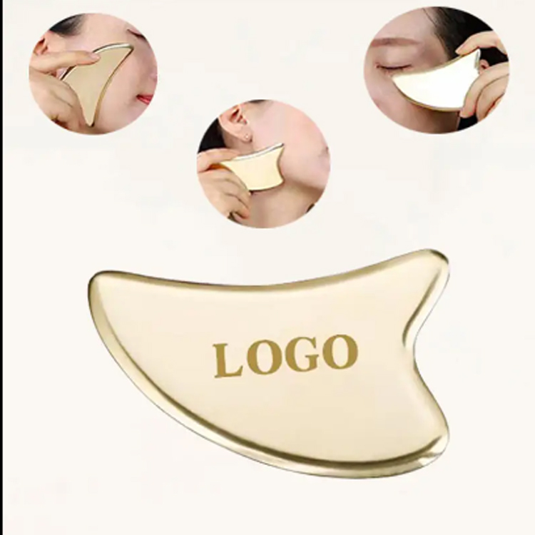 Jade Face Massager hình trái tim hình trái tim Gua Sha