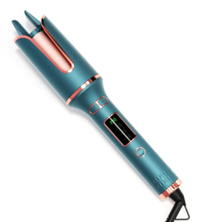LCD LCD Máy sưởi tự động bằng gốm lụa Curling Iron