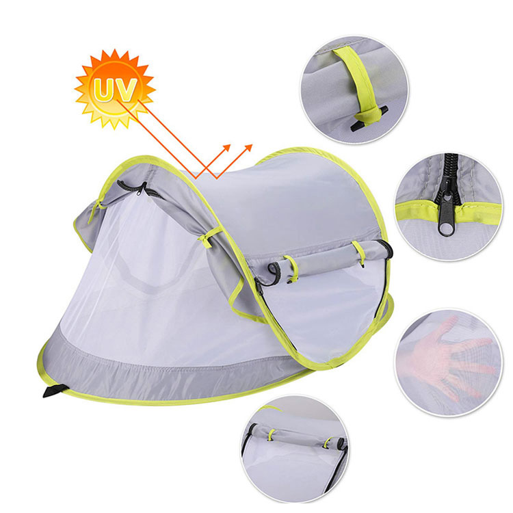 Lều bật lên bằng polyester không thấm nước một lớp nhẹ