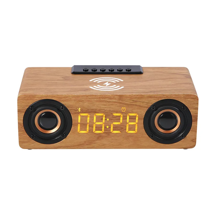 Đa chức năng 3 trong 1 Đồng hồ Bluetooth Sạc không dây kỹ thuật số