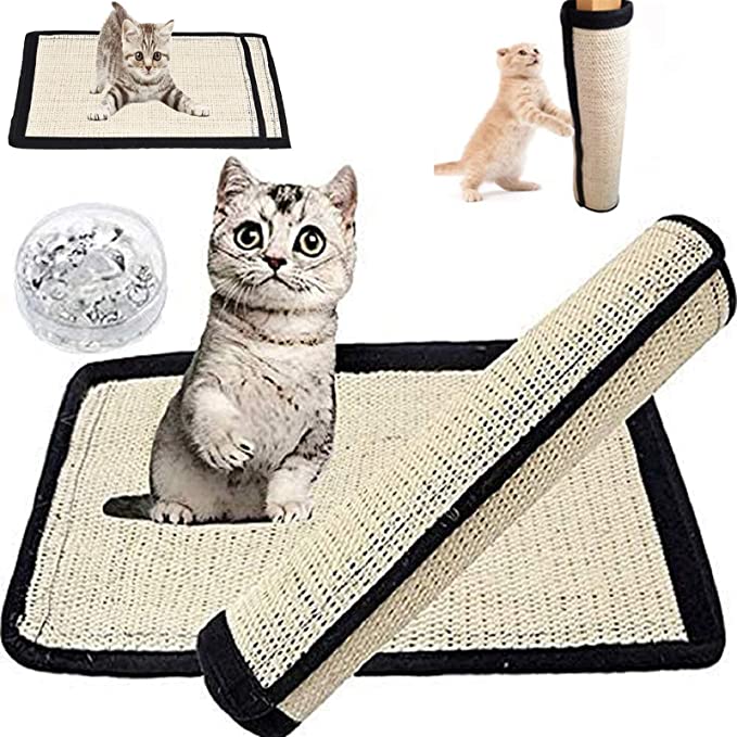 Thảm chống xước sàn tự nhiên Thảm chống xước Sisal Cat Scratch Mat