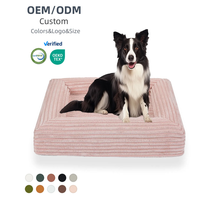 Bộ nhớ chó chỉnh hình Bed Boam có thể giặt được giường thú cưng