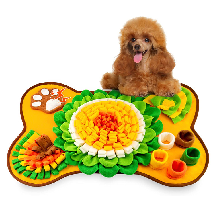 Pet Puzzle Toy Slow Feeder Huấn luyện chó Snuffle Mat