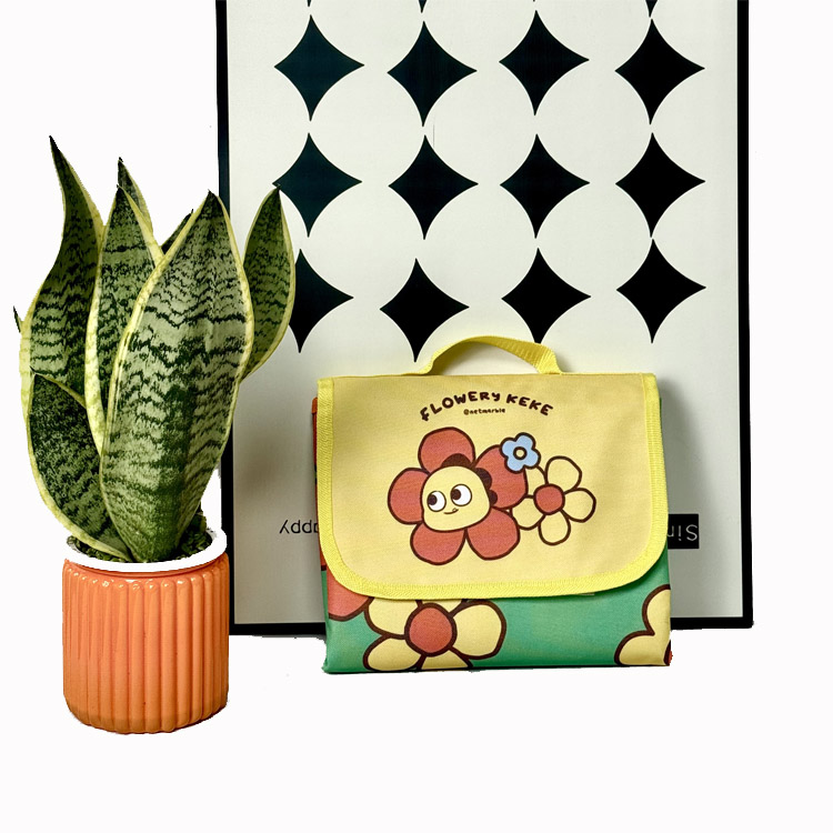 Thảm dã ngoại bãi biển có thể gập lại ngoài trời Thảm cát chống thấm nước