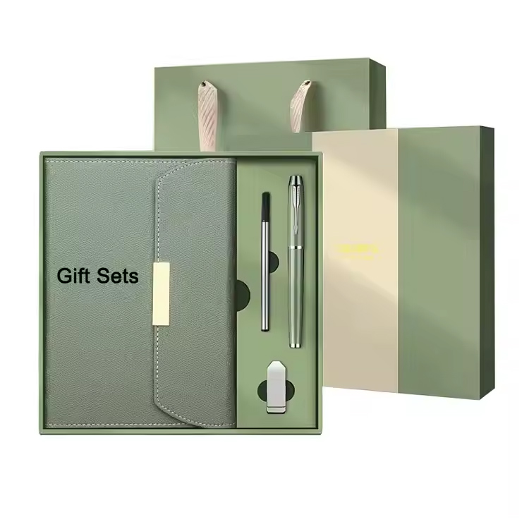 Bộ quà tặng kinh doanh quảng cáo cao cấp 4 trong 1 Bút Notebook