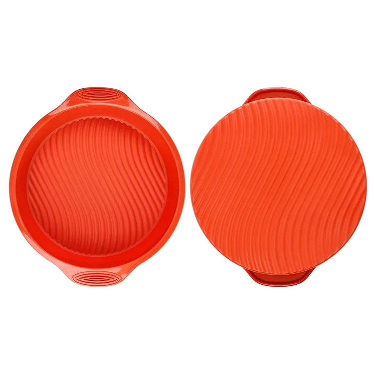 Silicone tròn bánh khuôn không dính tấm chảo