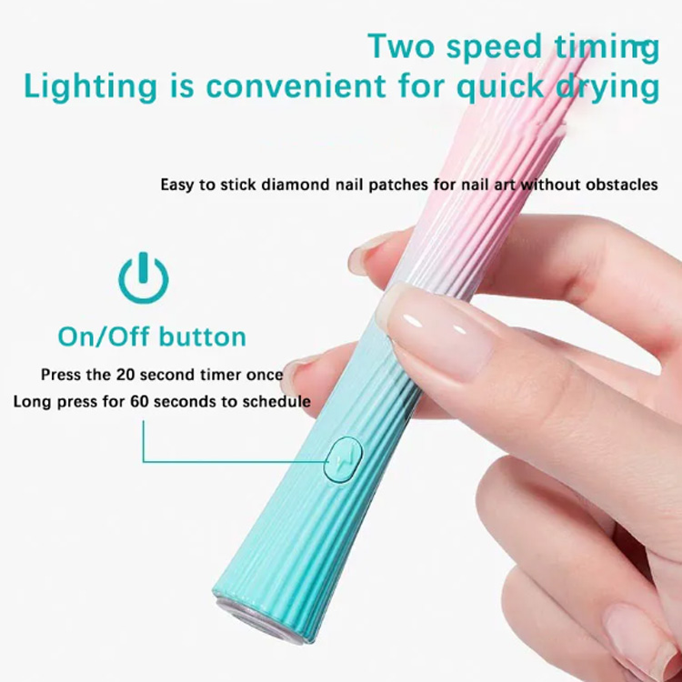 Bộ lưu trữ năng lượng nhỏ Mini Baking Nail Art Đèn cầm tay