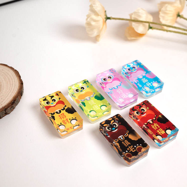 Nam châm mềm Gạch acrylic Nhãn dán nam châm tủ lạnh