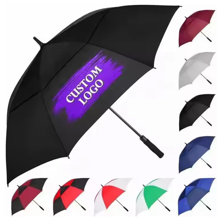 Nhà cung cấp Quà tặng Quà tặng Thương hiệu Golf Custom Golf Umbrella