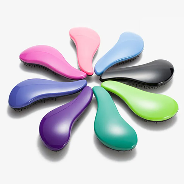 Bàn chải ướt bàn chải tóc nguyên bản, bàn chải tóc massage detangling