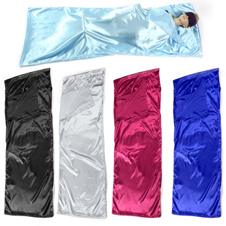 Bán buôn 2025 Túi ngủ bằng lụa phong cách phong bì thoải mái