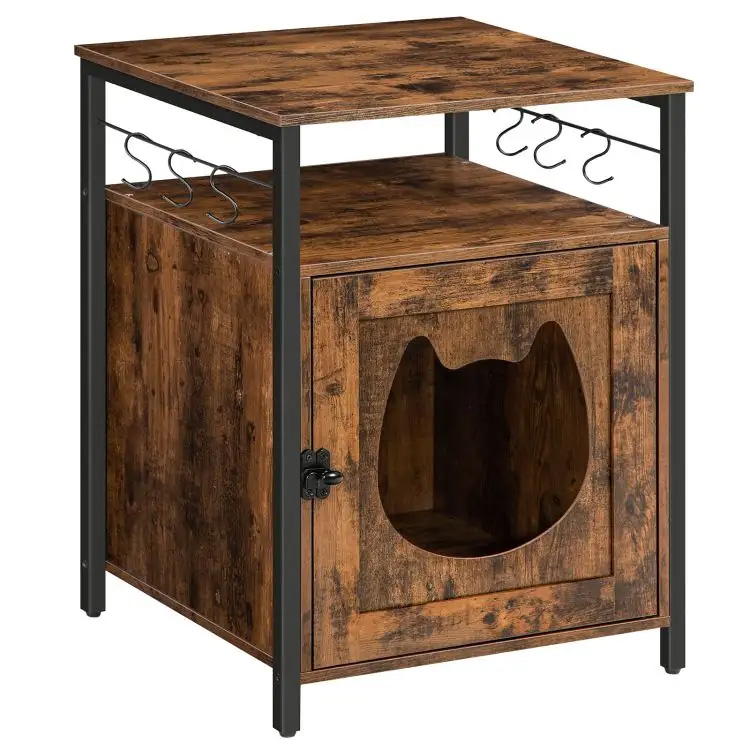 Bán buôn Hidden Cat Wood Cater Căn hộ nhà vệ sinh đồ nội thất thú cưng